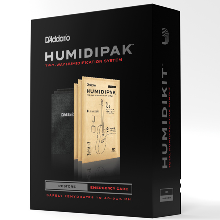 D'Addario Humidipak Restore Two-Way Automatic Humidity Conditioning System