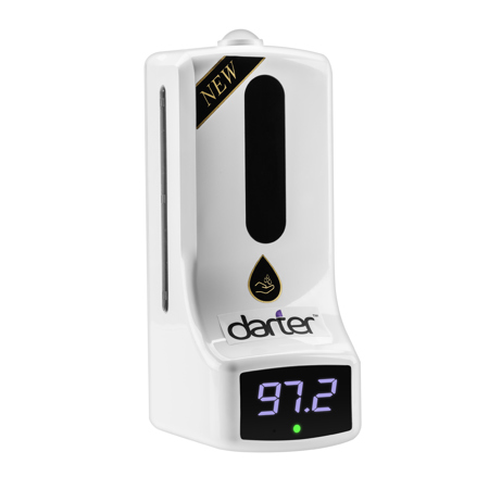 Darter K9 Touchless Thermometer with Hand Sanitizer Dispenser