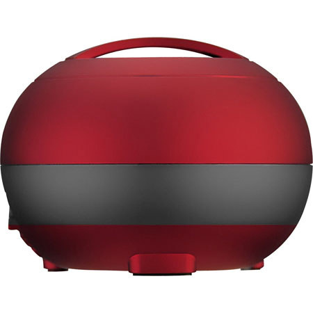Dbest Solo Bluetooth Rechargeable Mini Speaker, Red with Black Band