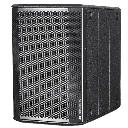 dB Technologies SUB 612 Active Bass-Reflex Subwoofer with 12" Woofer, 600W RMS Power