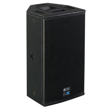 dB Technologies DVXD10HP 1200W Peak Power 10" 2-Way Active Speaker, Single