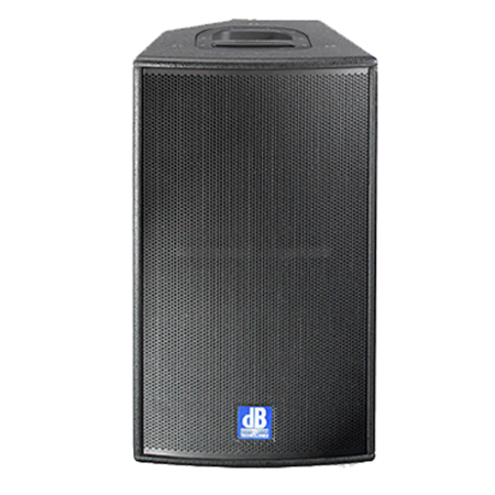 dB Technologies FLEXSYS F12 800W 12" 2-Way Active Speaker, 65-20000Hz Frequency Response at -10dB, Single