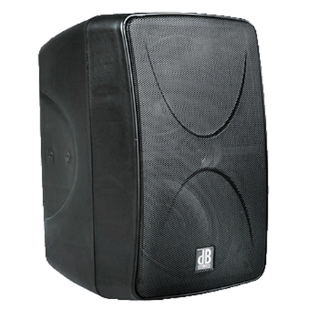 dB Technologies K 162 2x6.5" 160W 2-way Active Speaker with Tweeter, 85-19000Hz Frequency Response, 110dB Max SPL, Single