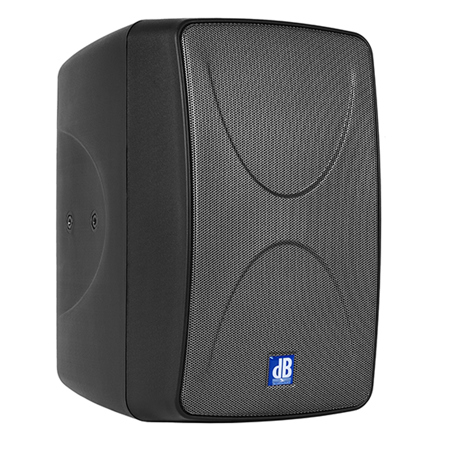 dB Technologies K 300 2x6.5" 300W 2-way Active Speaker with Neodymium Driver, 70-20000Hz Frequency Response, 118dB Max SPL, Single
