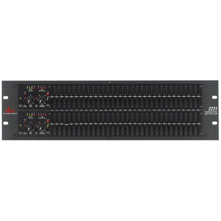 dbx 2231 Dual Channel 31-Band Graphic Equalizer/Limiter