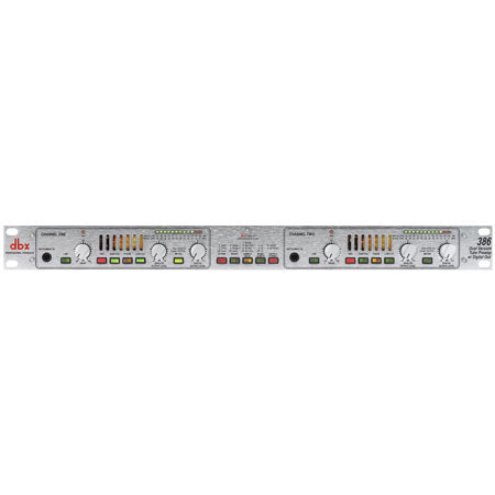 dbx 386 Dual Vacuum Tube Preamp with Digital Out
