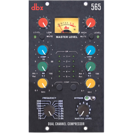 DBX 565 Dual-Chassis Optical Compressor for 500 Series Module