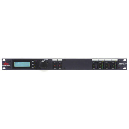 DBX ZonePRO 640 6-Input/4-Output Digital Zone Processor with Front-Panel Control, 20Hz to 20kHz Frequency Response
