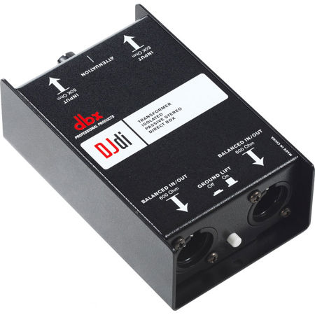 DBX DJDI 2-Channel Passive Direct Box