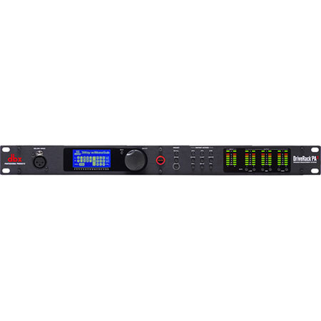 DBX DriveRack PA2 Complete Loudspeaker Management System, 8-Band Parametric EQ, Subharmonic Synthesis, Driver Alignment Delays