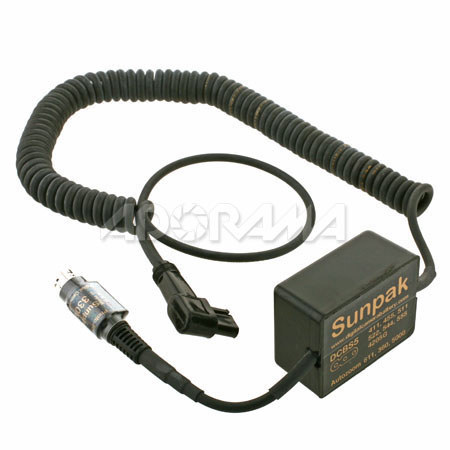 Digital Camera Battery Power Cable for Sunpak, AutoZoom