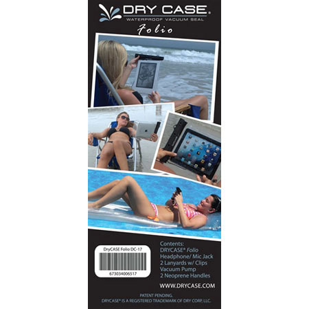 DryCASE Tablet - Waterproof Case for iPad1/2 & 3 Kindle and E-Readers