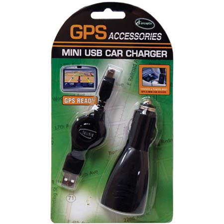 Digital Concepts Mini USB Car Charger for Gps Units