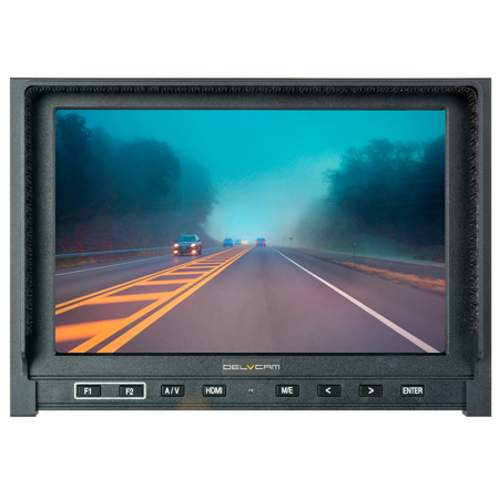 Delvcam 7" Camera-Top Monitor with HDMI & AV Input, 1280x800