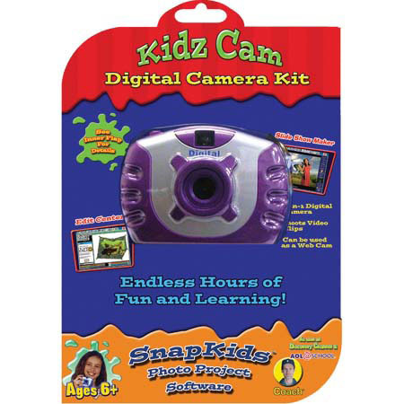 Digital Concepts Kidz Cam, 0.3 MP Dig Cam Kit w/2MB Mem