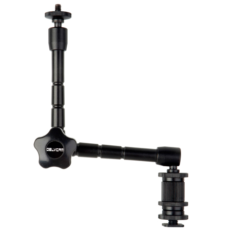 Delvcam 11" Articulating Camera Arm for Lights and Monitors