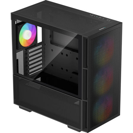 DeepCool CH560 ARGB Hybrid Mesh/Tempered Glass E-ATX Mid-Tower Computer Case