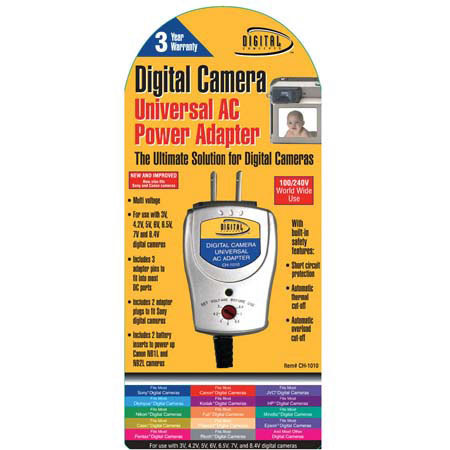 Digital Concepts CH-1010 Multi-Voltage Power Adapter