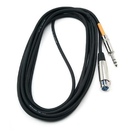 Ddrum 15' XLR to 1/4" Cable for Acoustic Pro, DRT & Chrome Elite Triggers