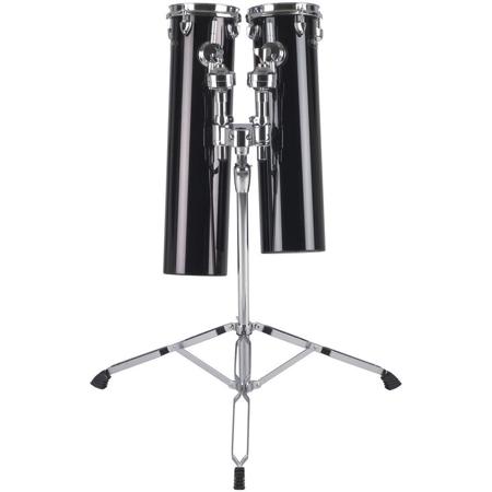 Ddrum Deccabon 18" and 20" Fiberglass Tom Drum Set, Includes Double-Braced Stand with AUX Receiver