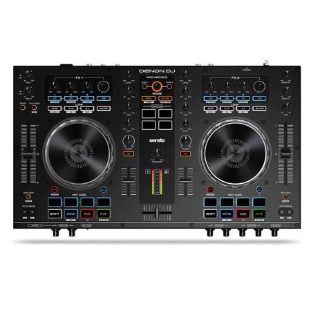 Denon DJ MC4000 2-Channel DJ Controller with 100mm Pitch Faders for Serato