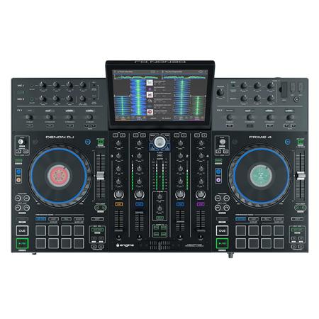 Denon DJ Prime 4 4-Deck Standalone DJ System with 10" Touchcreen