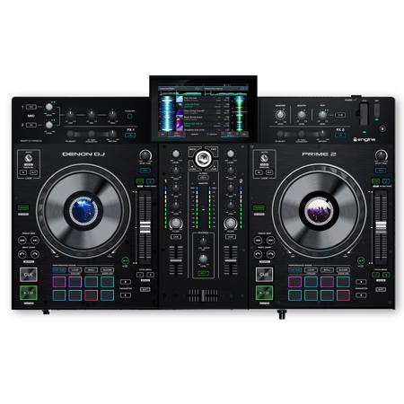 Denon DJ Prime 2 Standalone 2-Deck Smart DJ Console w/7" HD Multi-Touch Display