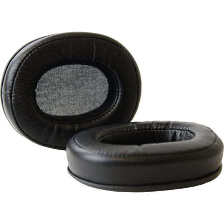 Dekoni Audio Choice Leather Replacement Ear Pads for Audio Technica ATHM50X and Sony CDR900ST/MDR7506 Headphones