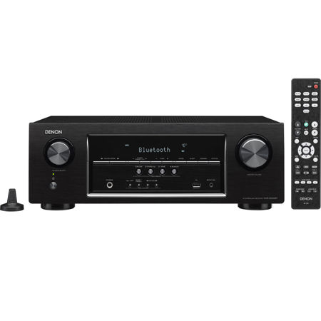 Denon AVR-S530BT 5.2-Channel A/V Receiver with Bluetooth Connectivity