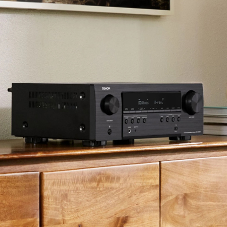 Denon AVR-S770H 75W 7.2-Channel 8K Network AV Receiver with HEOS