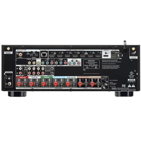 Denon AVR-S940H 7.2 Channel 4K UHD AV Receiver, 185W Maximum Power Per Channel
