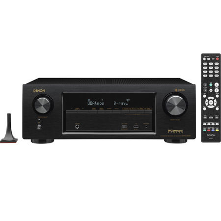 Denon AVR-X1400H 7.2-Channel Network A/V Receiver with Built-In Wi-Fi&Bluetooth