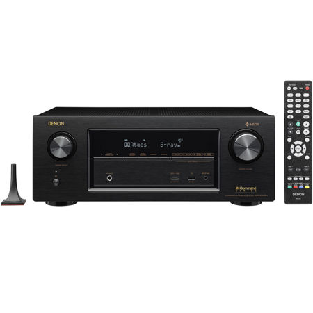 Denon AVR-X2400H 7.2-Channel Network A/V Receiver with Built-In Wi-Fi&Bluetooth