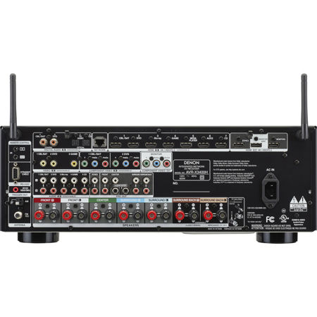 Denon AVR-X3400H 7.2-Channel Network A/V Receiver with Built-In Wi-Fi&Bluetooth