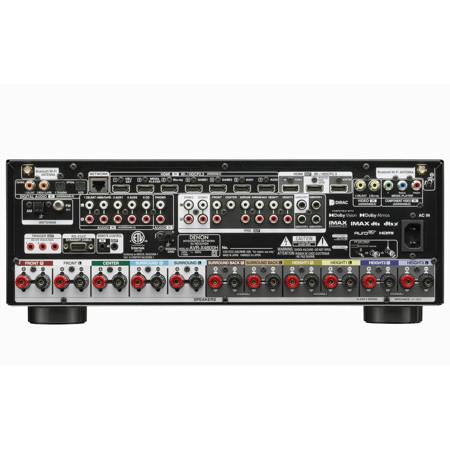 Denon AVR-X4800H 125W 9.4-Channel 8K Network AV Receiver