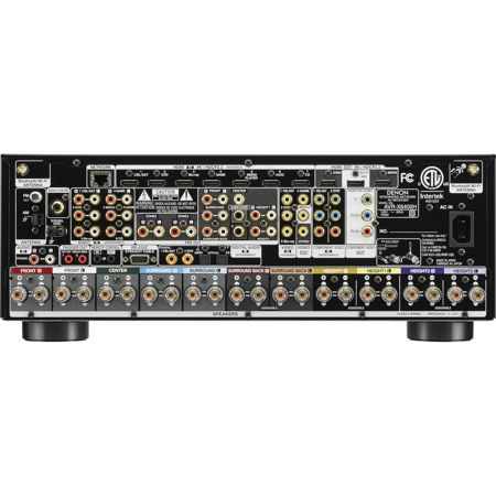 Denon AVR-X6400H 11.2-Channel Network A/V Receiver with Built-In Wi-Fi