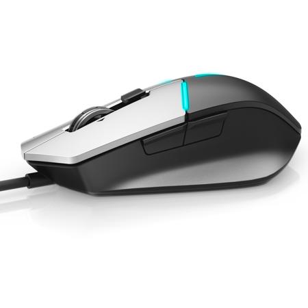 Dell Alienware AW558 Advanced Gaming Mouse, Black & Grey