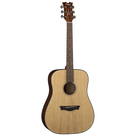 Dean Guitars AXS Prodigy Acoustic Electric Guitar Pack, Gloss Natural with Deluxe Gigbag, Clip-On Tuner, Strap and 4x Picks