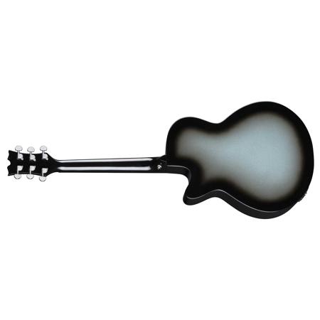 Dean AXS Performer Semi-Acoustic Guitar, Rosewood Fretboard, Silverburst