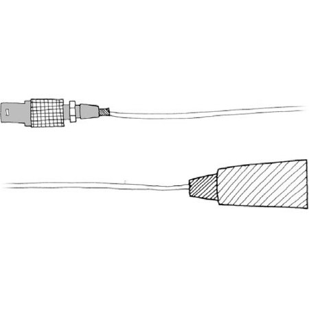 Denecke 18" Time Code Output Cable with Lemo to Lemo Connectors