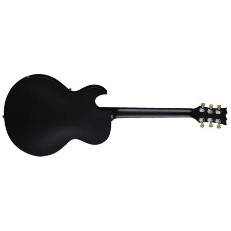 Dean Colt Standard Electric Guitar, Metallic Gold Top with Black Satin Back/Side