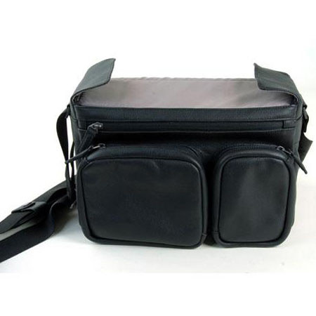 Delsey Corium 5,Blk Pebble Leathr Lux Style Shouldr Bag