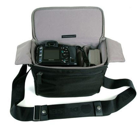 Delsey Cortex 3 Ballistic Nylon Shoulder Bag, Black