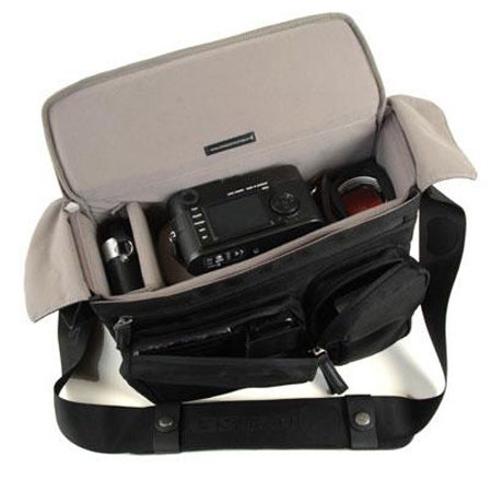 Delsey Cortex 5, WR Ballistic Nylon Shoulder Bag, Blk