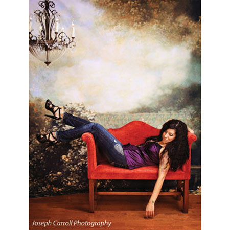 Denny Manufacturing 10'x10' Angel's Garden Freedom Cloth Backdrop