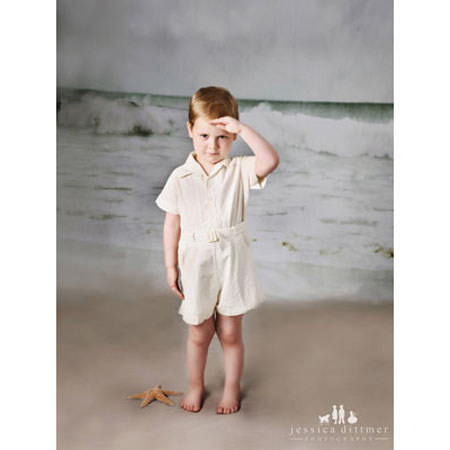 Denny Manufacturing 10'x20' Magical Sea Freedom Cloth Backdrop