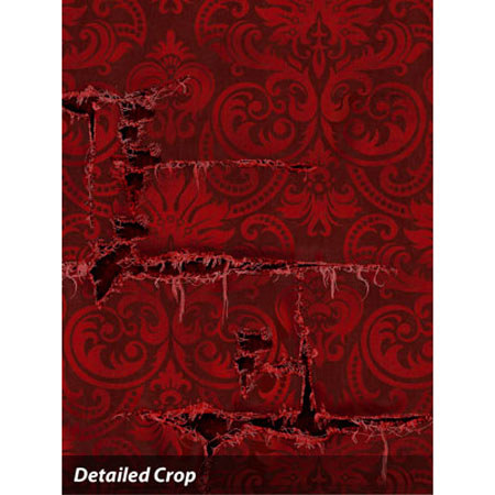 Denny Manufacturing 5'x7' Estella Red Freedom Cloth Backdrop