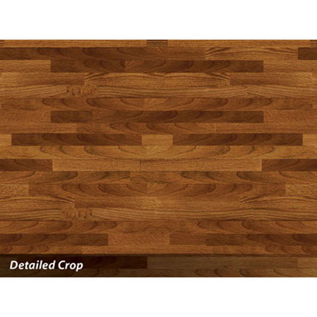 Denny Manufacturing 5'x5' Spice Oak Roll Up Floor