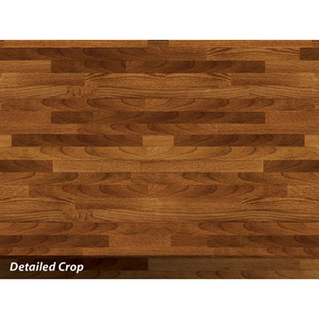 Denny Manufacturing 8'x8' Spice Oak Roll Up Floor Background