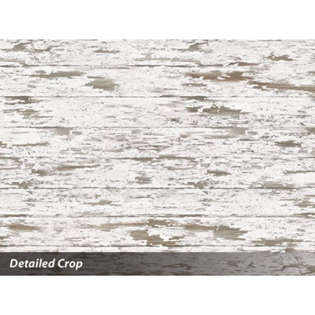 Denny Manufacturing 8'x8' Whitewash Wood Roll Up Floor Background